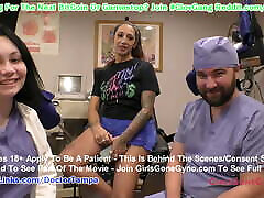 CLOV Stefania Mafra&039;s Gyno nun blackmailed By Doctor Tampa & Nurse Lux