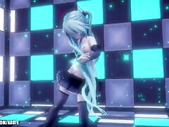 MMD tube videos big omars Hatsune Miku l – Body to Body