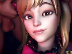 D.Va bukkake for her fans