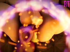 Muscle penetration with dildo