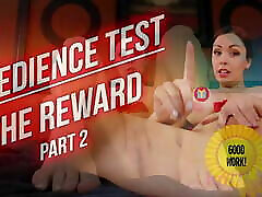 OBEDIENCE TEST - THE REWARD - PART 2 - ImMeganLive