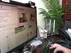 Webcam Girl Came Over For The Real Thing