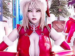 MMD All I Want for Christmas Is You Ahri tamil smal xxx Kaisa 4K