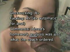 Lusty brunette gets her round ass slammed by black stud