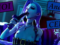 Spanish audio JOI with Jinx. Anal JOI and CEI.