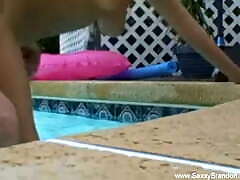 Sexy Poolside Fun In Florida