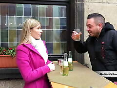 PICKED UP ON THE STREET - FUCKED WITHOUT CONDOM AT HOME - German Melly