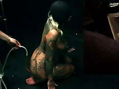 Baby Laruen gets a bottle enema