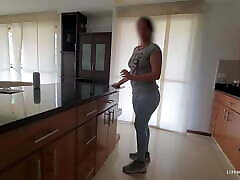 Milf mom with chin street girls sex videos sexy teachar sex gets a pounding on her kitchen by the boss