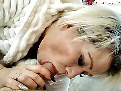 Hot MILF AimeeParadise: 2 hours of continuous dick sucking! Super POV Blowjob Compilation!