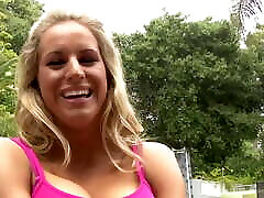 Cassidy Blue has interracial anal sex