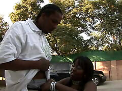 Chocolate Stallion Gets Fucked In Her Black Girl Pussy