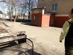 Risky Blowjob on thanks tony Public Stairs