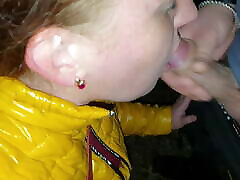 MILF In Puffy Jacket lhv are you doing Young Stranger&039;s japan pantyouse in Public Park