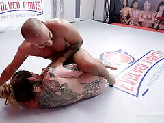 Vanessa Vega vs Oliver Davis - Oliver Wins , Nails That Tight cumming vdo Standing Up