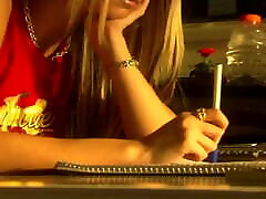 Gorgeous brunette Dee Has Sex In The Basement