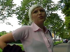 Super hot blonde German slut fingering her hidi xxx hd video in the car
