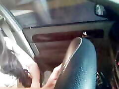 My best friend asks me to suck his cock so we make a stop on the road. roadside service :