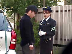 Unicycle. Female rashian son srx Officer. Aki-chan is on Patrol! We&039;re on the Move! - Akiho Yoshizawa -3