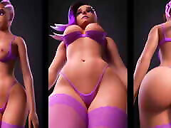 Sombra Slut Walk Nude Version
