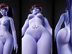 Widowmaker Slut Walk Nude Version