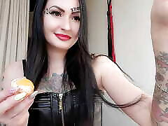 tangerine saliva and toilet pisising cocktail from Dominatrix Nika. Do you like special cocktails from Dominatrix?
