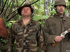Everyday pussy penetration is a perk you get while being in the army