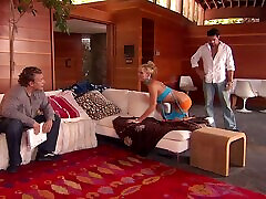 Maya Hills gets her ass fucked in the cowgirl pose in MMF video