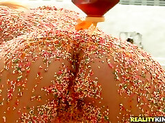 Amateur Chicks Get Cash for Riding and Sucking a Big Cock in a Chair