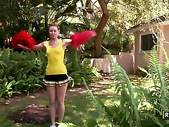 Slutty Stacy Armour gives deepthroat blowjob and gets nailed