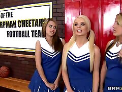brudne cheerleaderki z dużymi cyckami seks