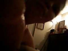 Lusty ex-girlfriend was damn good in blowjob. I filmed her in POV