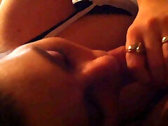 naughty blonde college babe wieje mój dobrze przytulić członek z radością
