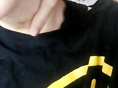 I show my beautiful charming neck. Close-up