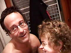 Italian ladies get excited in an exciting blowjob to Luca
