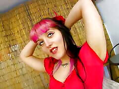 emo babe ama giocare a succhiare cazzi e ottenere sperma