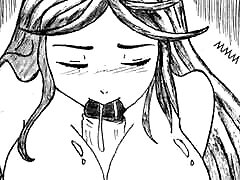 I massage his penis with my big soft pigtail shy cute bottom sex tits