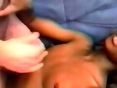 Hot African Teen Shared In A Brothel