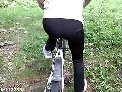 Cycling Trip Turn into Outdoor Fucking on wwe xxxy video hd xxxy Bicycle