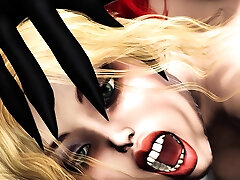 Sex cyborg monster fucks young hottie in the sci-fi dungeon