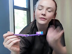 Submissive Slut Watches Me Use amoi bosia B4 I Send It To Him Covered In Spit Dom Joi