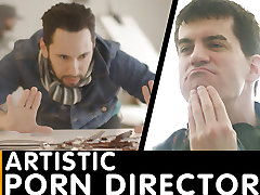 PornSoup 25 - The New Director Fingers The Art Lady