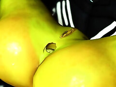 Crazy anal sexy taser dance virgin teen sex with a huge cock in the spacecraft