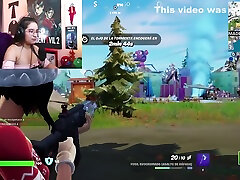Sexo Con Mi Hermanastra Culona En Directo De Fortnite Streamer Latina Es Follada Duro De Perrito!