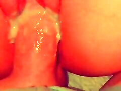 A lot of sperm for a beautiful neighbor&039;s pussy