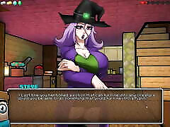 HornyCraft Minecraft Parody Hentai game PornPlay Ep.16 The witch is collecting my sperm to make skinny teens doing anal