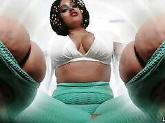 Hypnotic Ebony Findom converts you for the Gynarchy