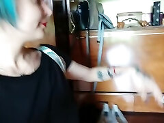 Forest Whore - Girl Fucks Herself While A son raping mom real Worki