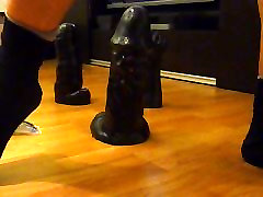 Domestic Partner Warhead Dildo in my ass