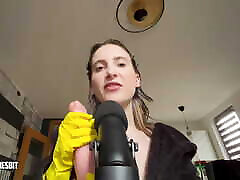 lesbian japanese full JOI mit Haushalts Handschuhen by Lou Nesbit, Lia Louise